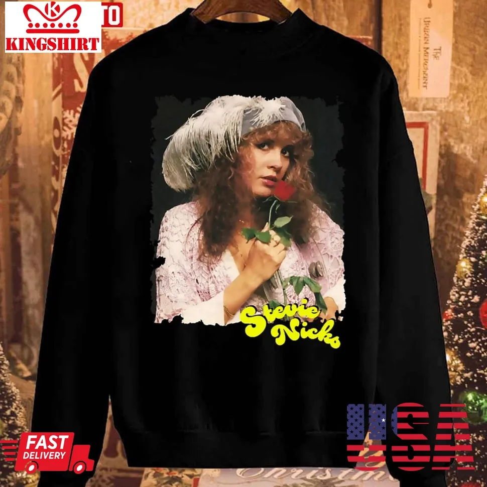 Stevie Nicks Is My Fairy Godmother Unisex Sweatshirt Size up S to 4XL