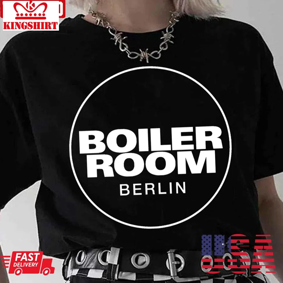 Streaming Berlin Boiler Room Unisex T Shirt Plus Size