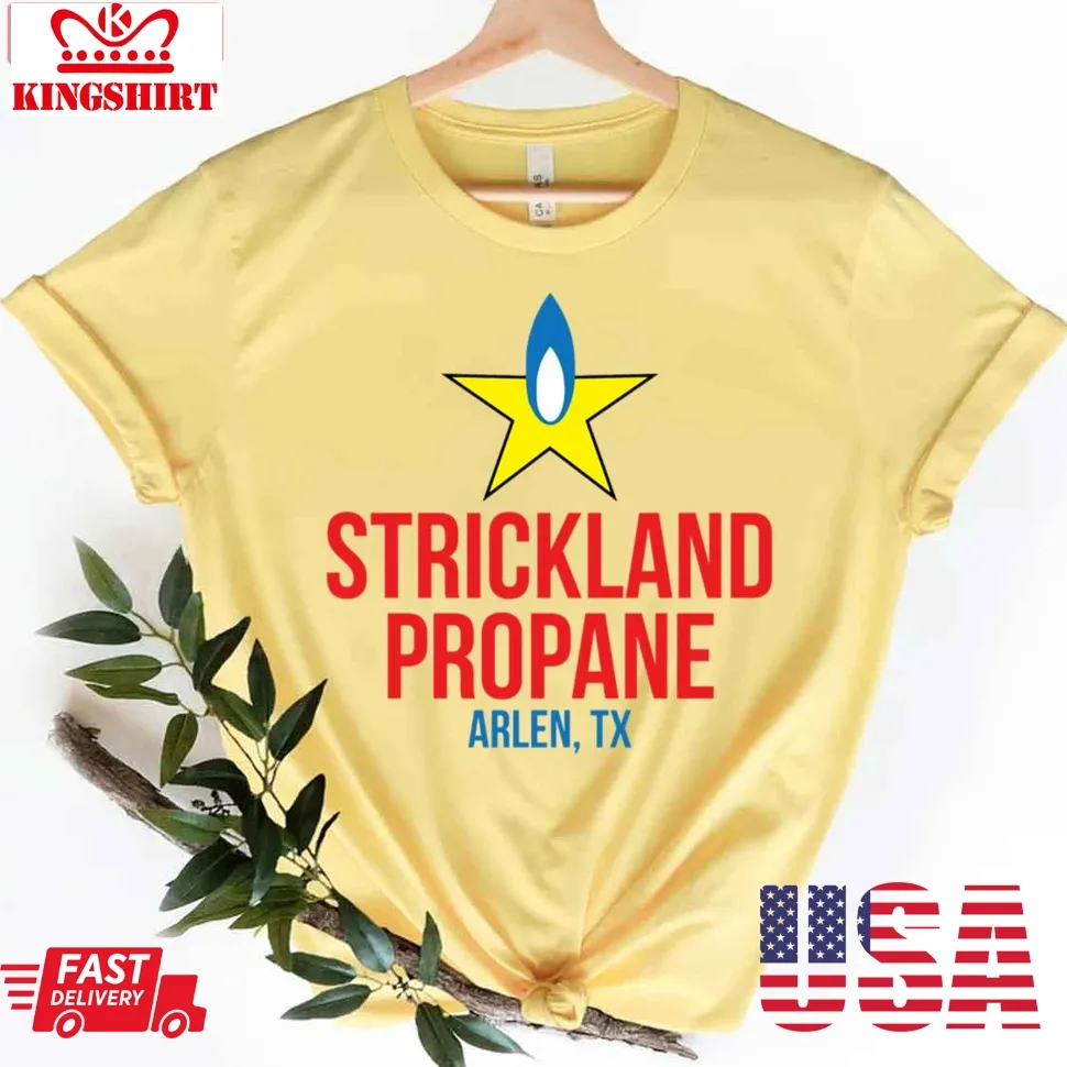 Strickland Propane Unisex T Shirt Plus Size