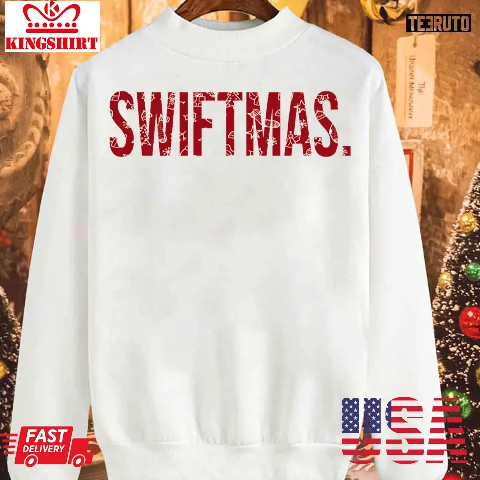 Swiftmas Taylor Swift Red Snow Unisex Sweatshirt Unisex Tshirt
