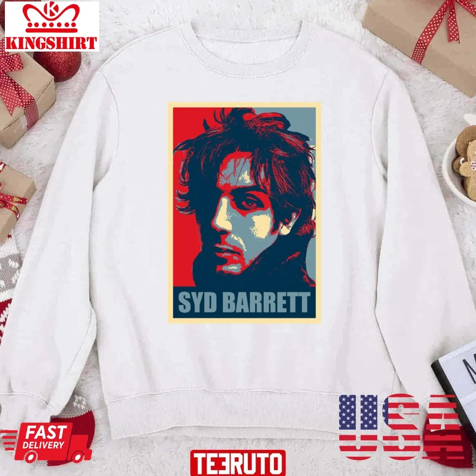 Syd Barrett Hope Christmas Sweatshirt Size up S to 4XL