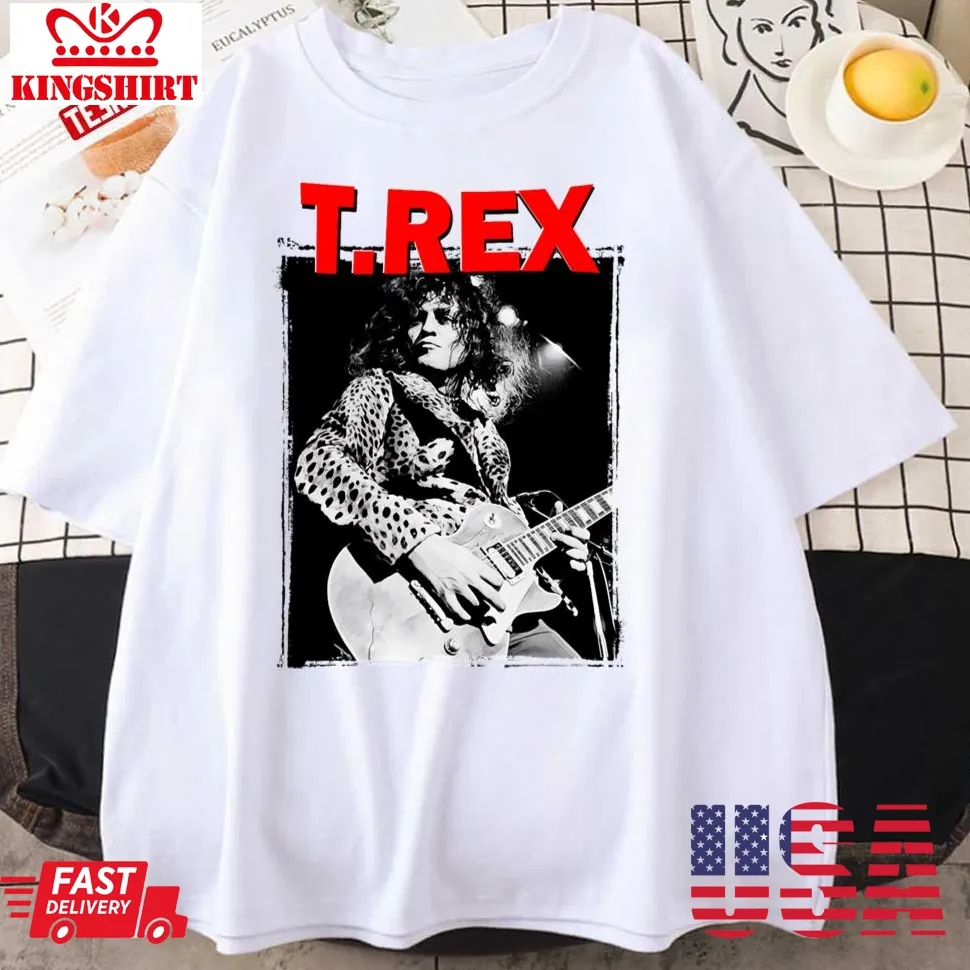 T Rex Cosmic Dancer Unisex T Shirt Unisex Tshirt