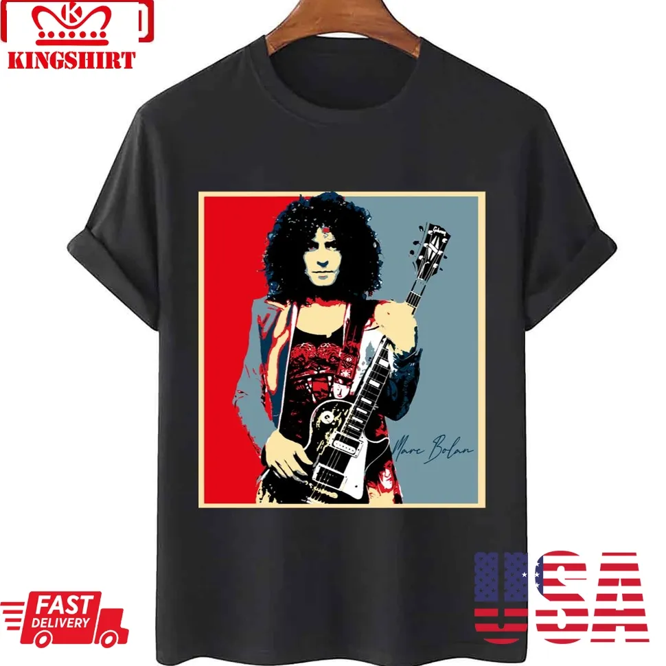 T Rex Telegram Sam Marc Bolan Unisex T Shirt Plus Size