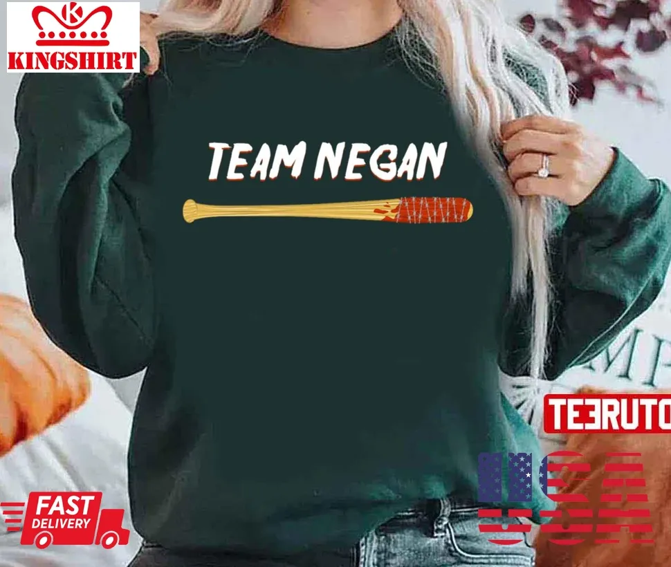 Team Negan Christmas Unisex Sweatshirt Size up S to 4XL