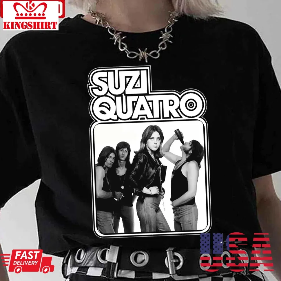 Tear Me Apart Suzi Quatro Unisex T Shirt Size up S to 4XL
