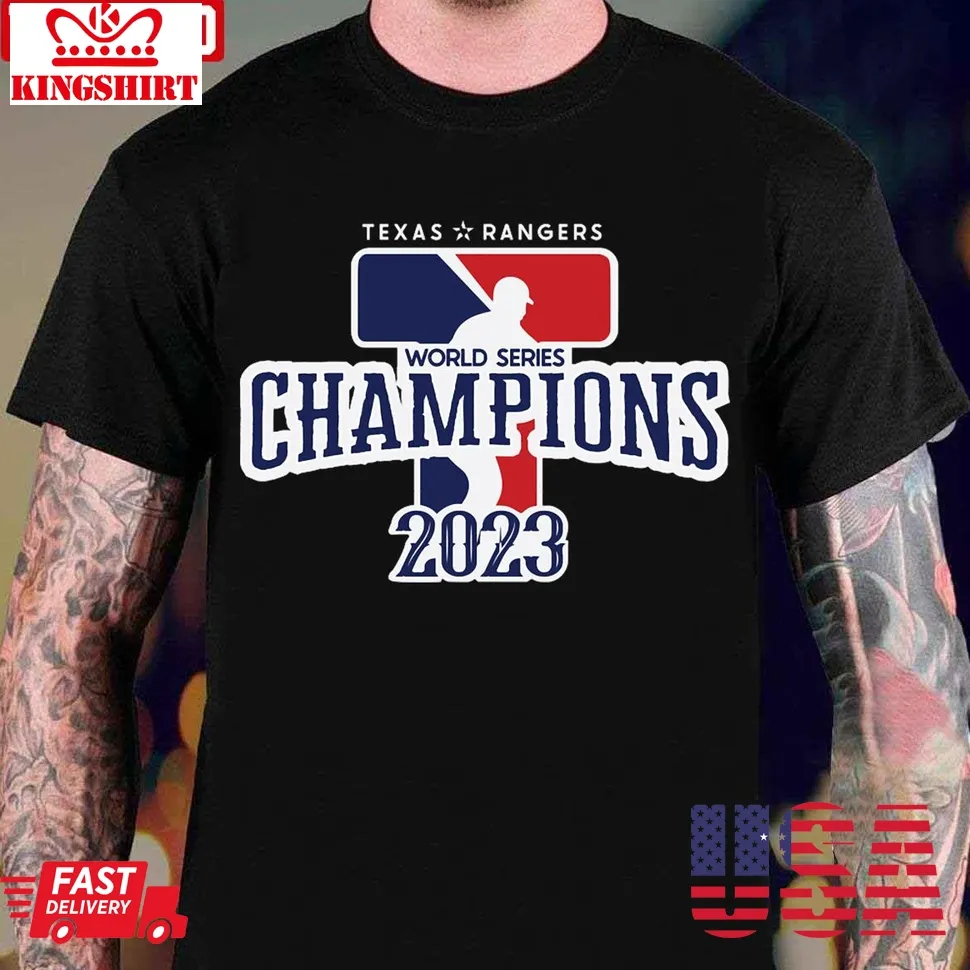 Texas Rangers World Series Champions 2023 Unisex T Shirt Unisex Tshirt