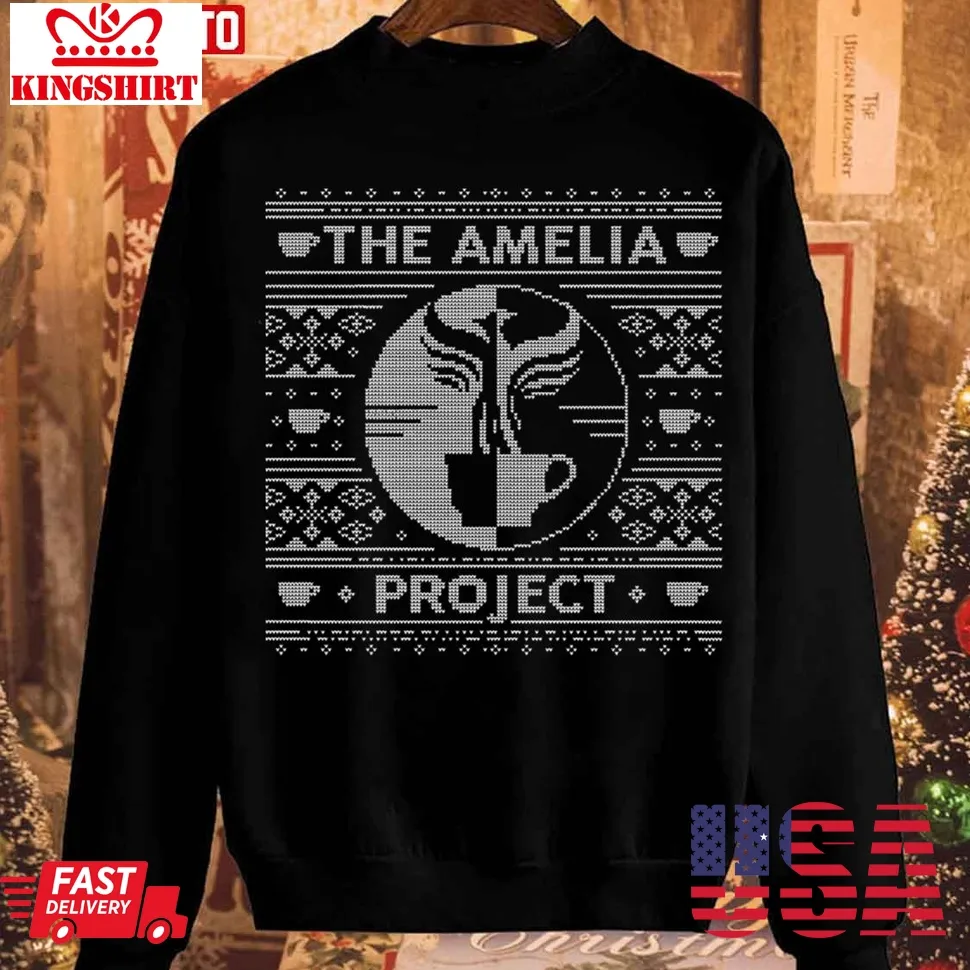 The Amelia Project Christmas Unisex Sweatshirt Plus Size