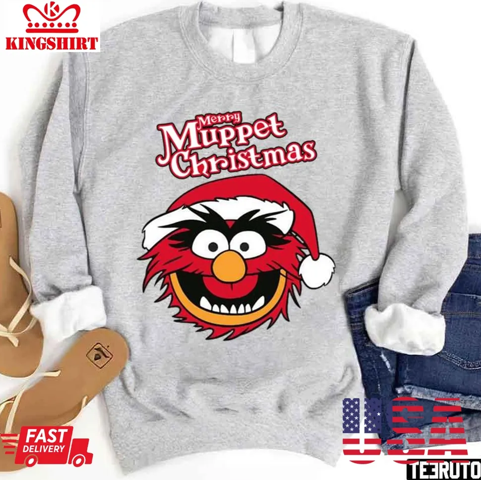 The Animal Muppets Merry Christmas Sweatshirt Unisex Tshirt