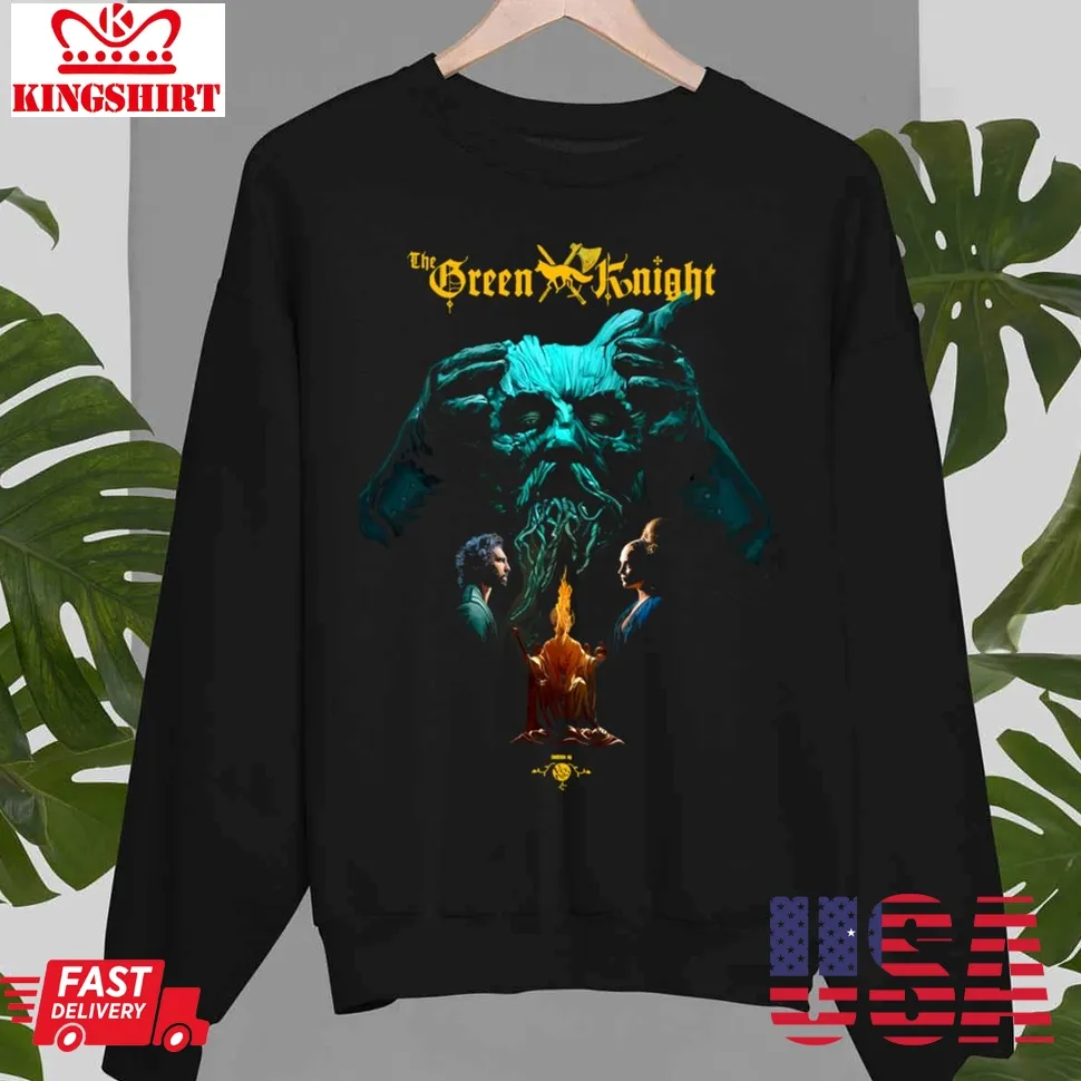 The Battle The Green Knight Unisex Sweatshirt Size up S to 4XL
