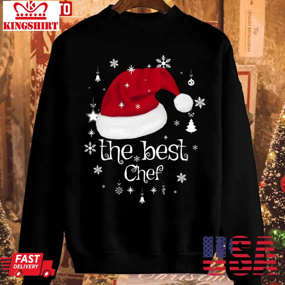 The Best Chef The Christmas Vintage Sweatshirt Unisex Tshirt
