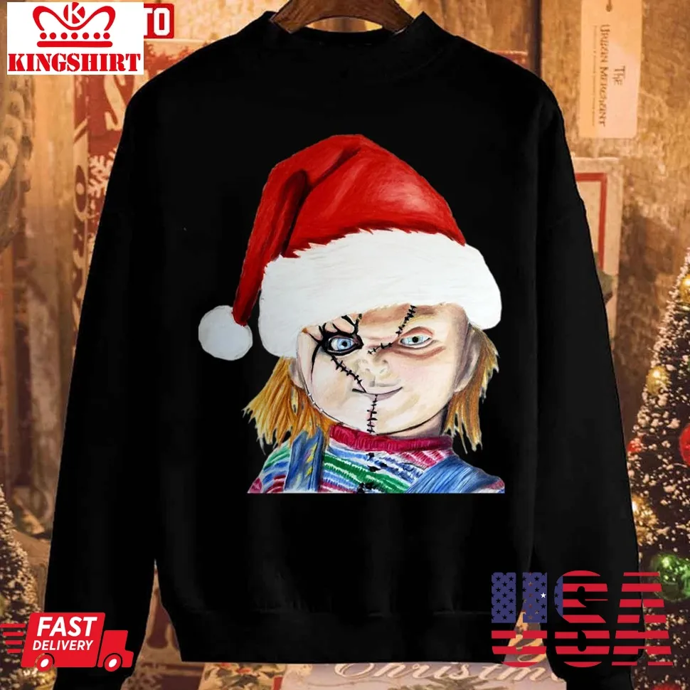 The Chucky Christmas 2023 Unisex Sweatshirt Unisex Tshirt