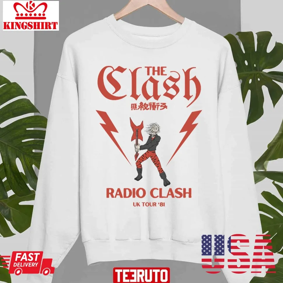 The Clash I Fought The Law Unisex Sweatshirt Plus Size