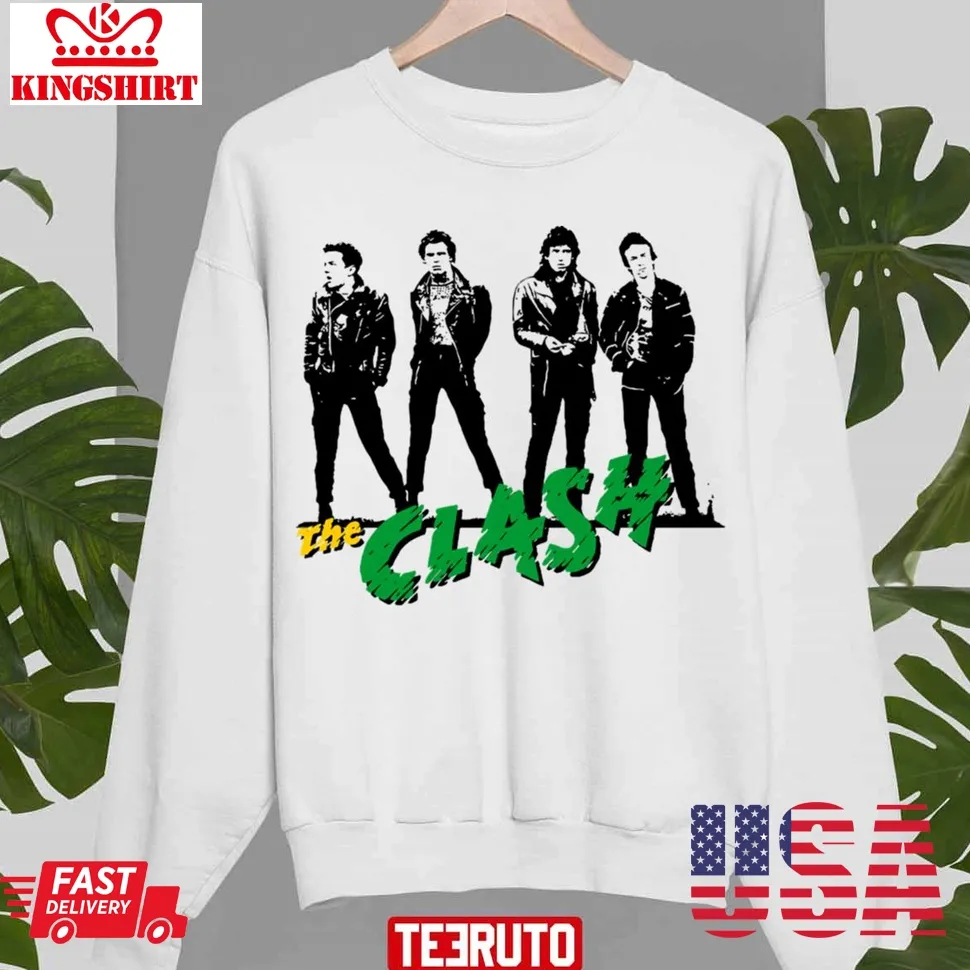 The Clash Lost In The Supermarket Unisex Sweatshirt Plus Size