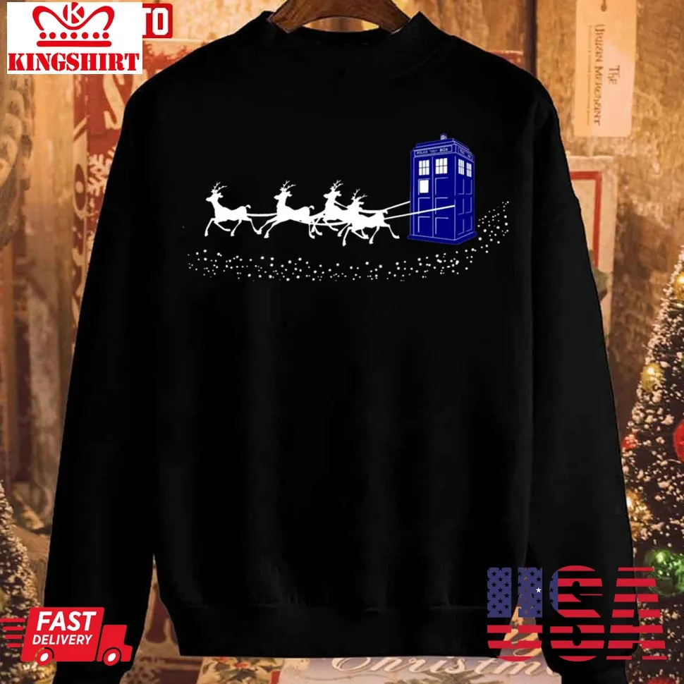 The Doctor's Christmas Sweatshirt Plus Size