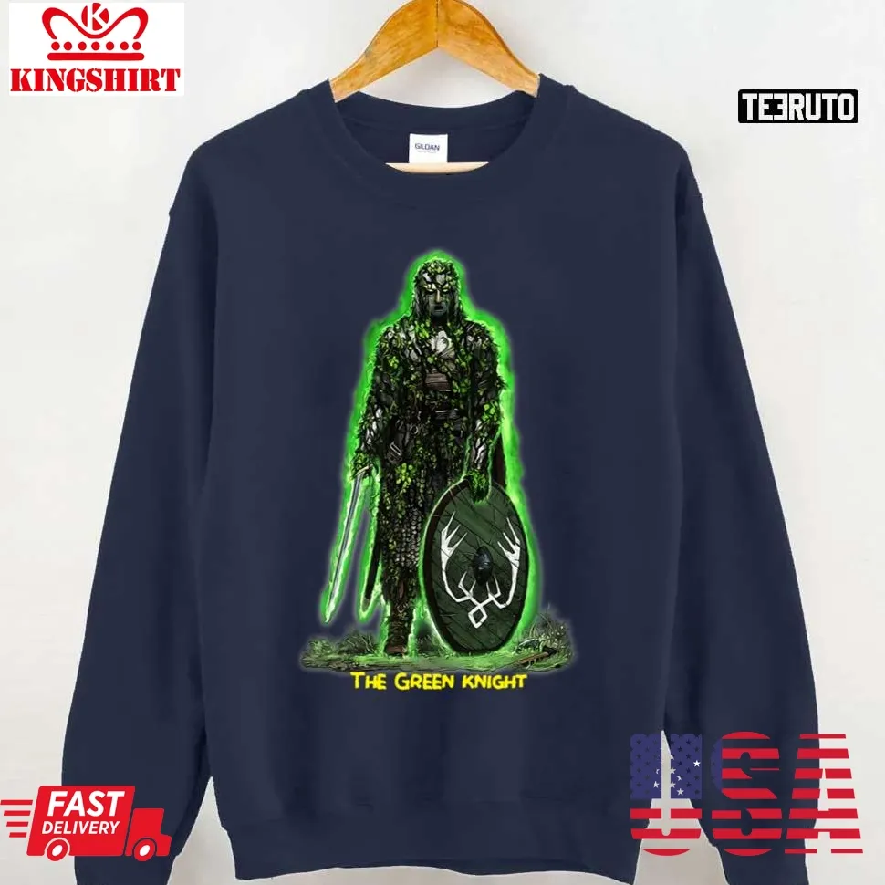 The Green Knight Full Green Unisex Sweatshirt Plus Size