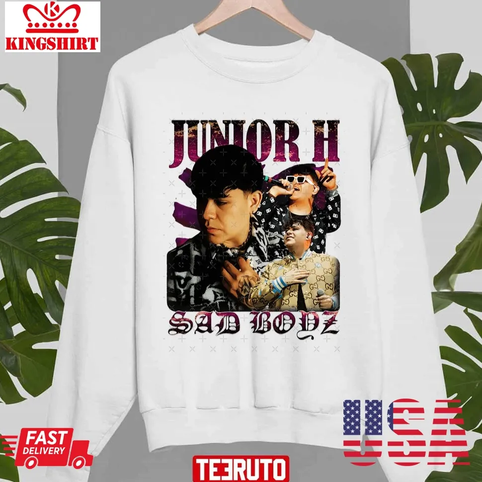 The Junior H Album Cover Sad Boyz Unisex Sweatshirt Unisex Tshirt