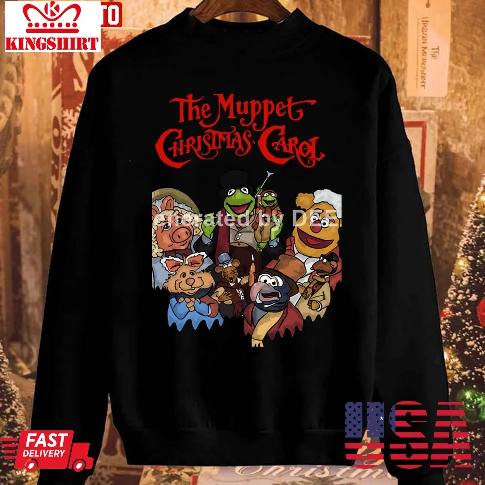 The Muppet Christmas Carol Lightweight Sweatshirt Unisex Tshirt