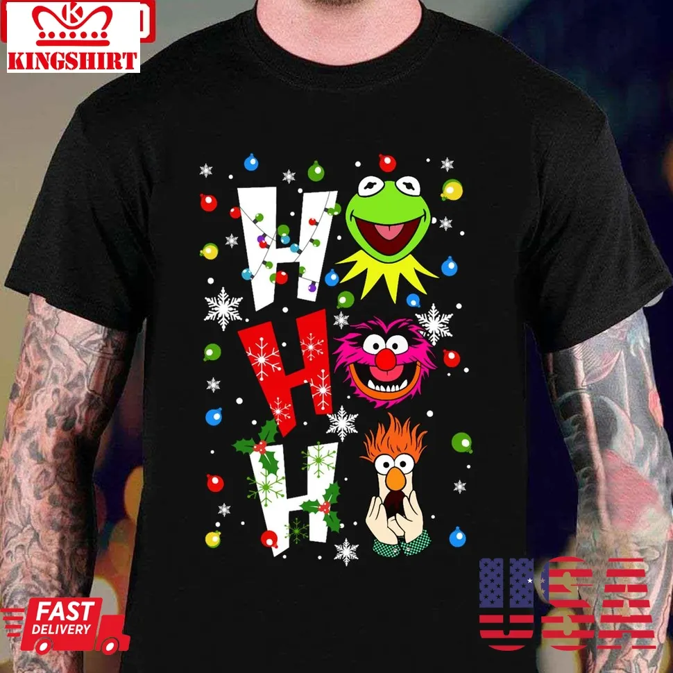 The Muppet Show Ho Ho Ho Christmas Vintage Unisex T Shirt Unisex Tshirt