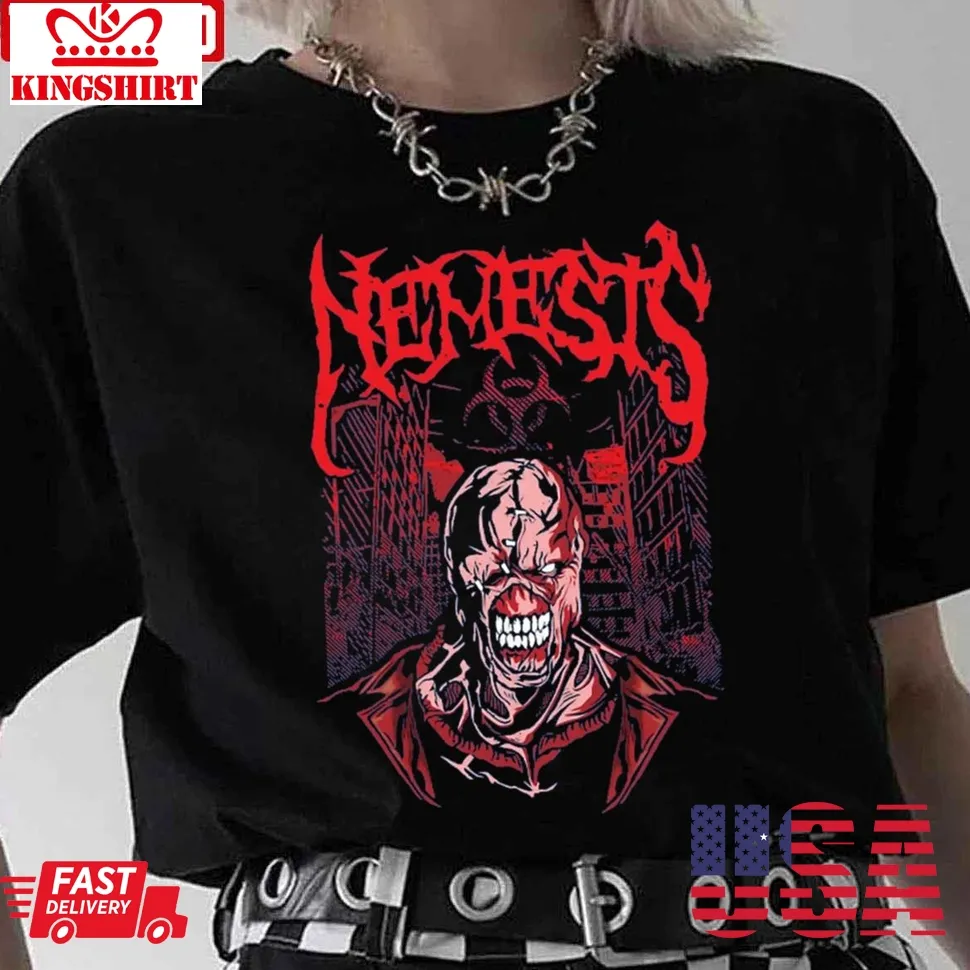 The Nemesis Resident Evil Unisex T Shirt Plus Size