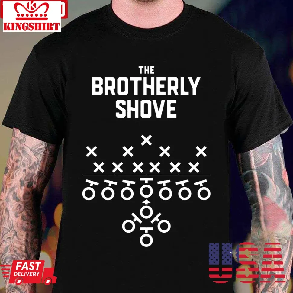 The Philadelphia Eagles Football Brotherly Shove Unisex T Shirt Plus Size
