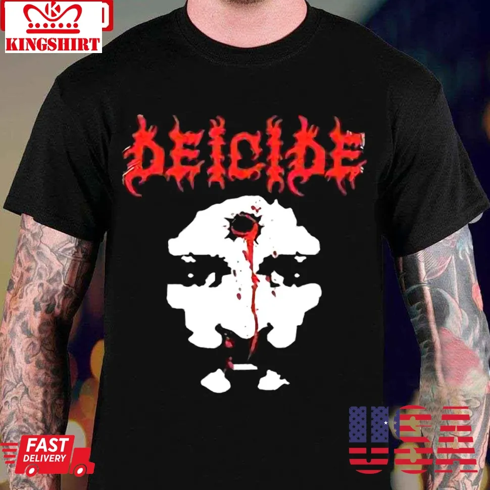 The Punk Band Deicide Unisex T Shirt Plus Size