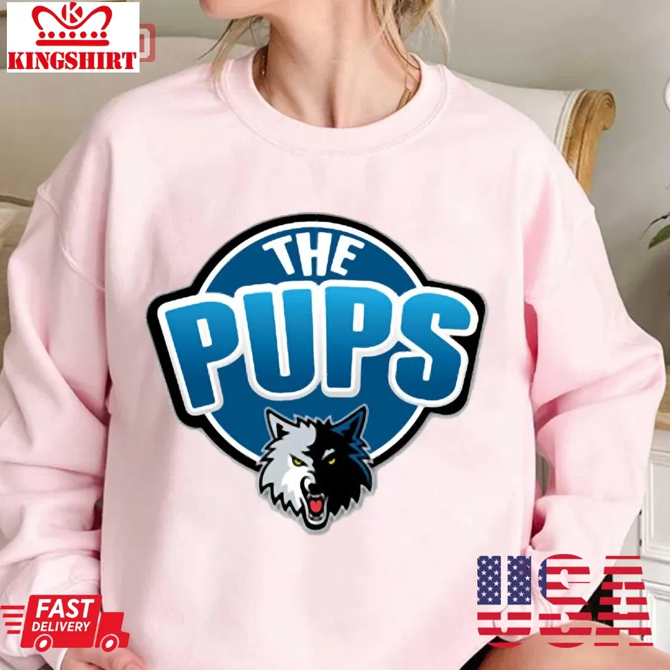 The Pups Of Timberwolves Unisex Sweatshirt Plus Size