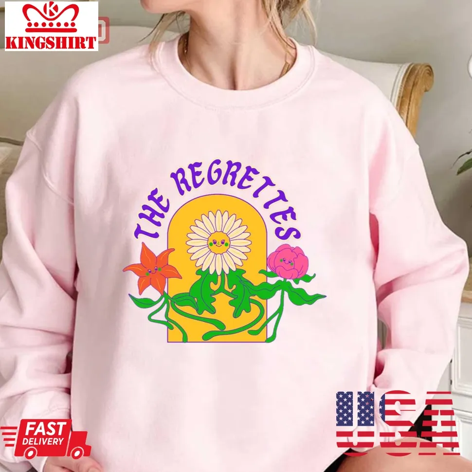 The Regrettes Band Graphic Unisex Sweatshirt Plus Size