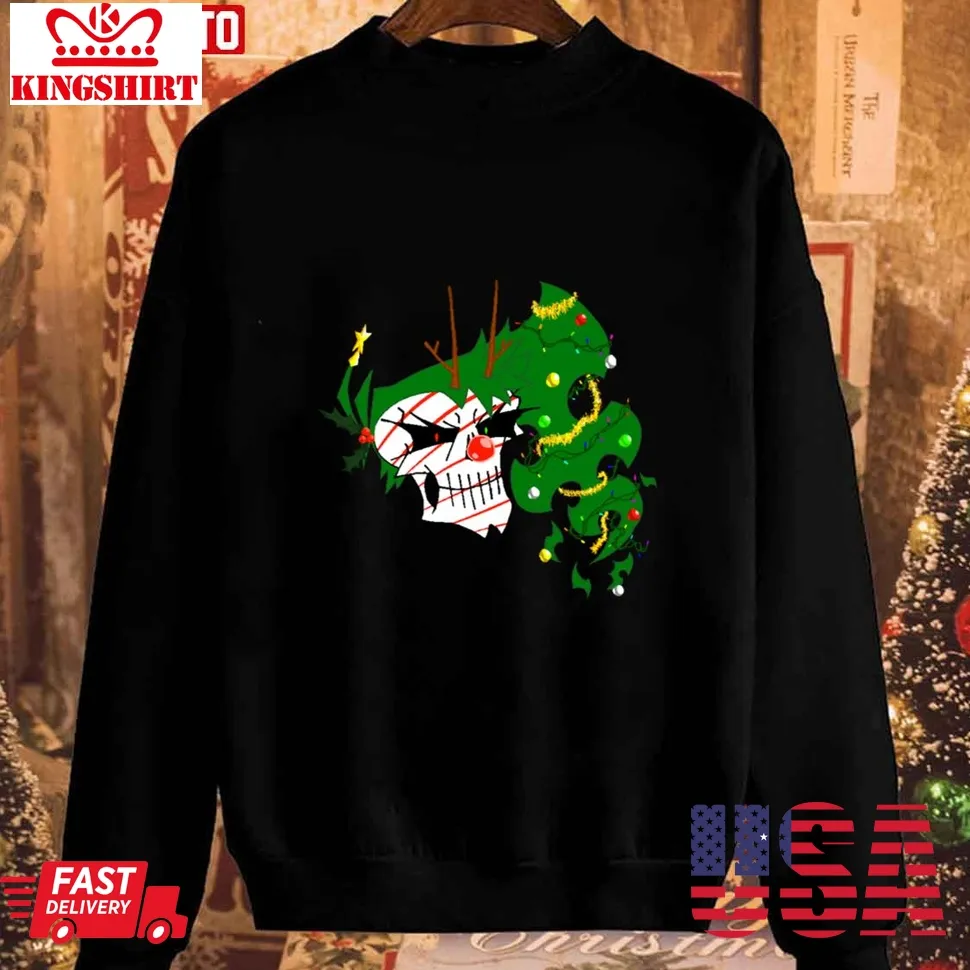 The Skellyman Christmas 2020 Sweatshirt Size up S to 4XL