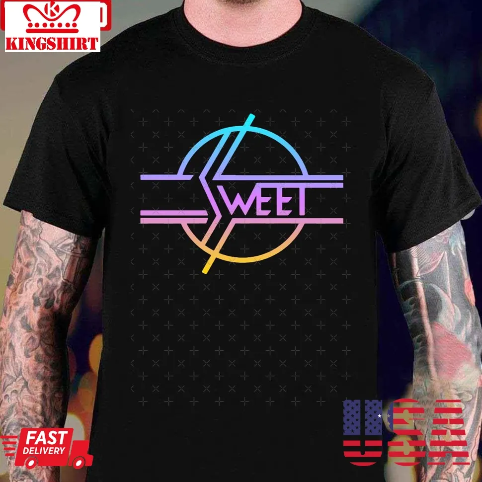 The Sweet 80'S Band Unisex T Shirt Size up S to 4XL