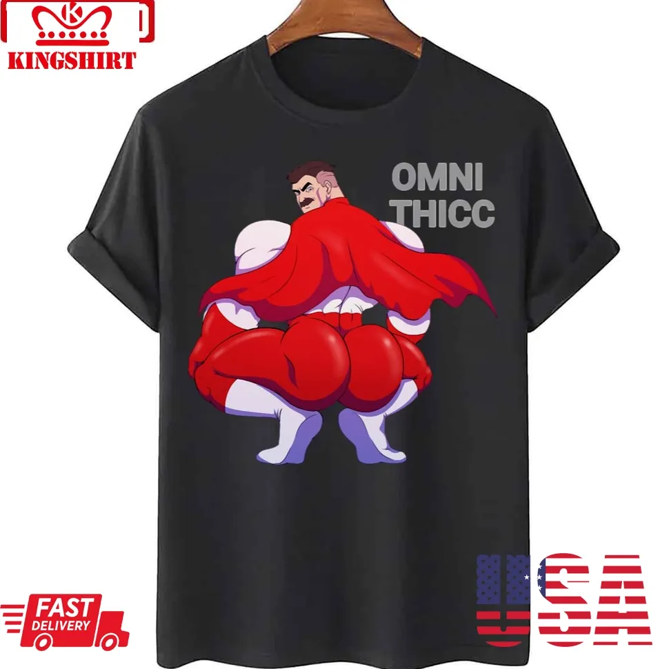 Thicc Omniman Superhero Viltrum Invincible Unisex Sweatshirt Plus Size