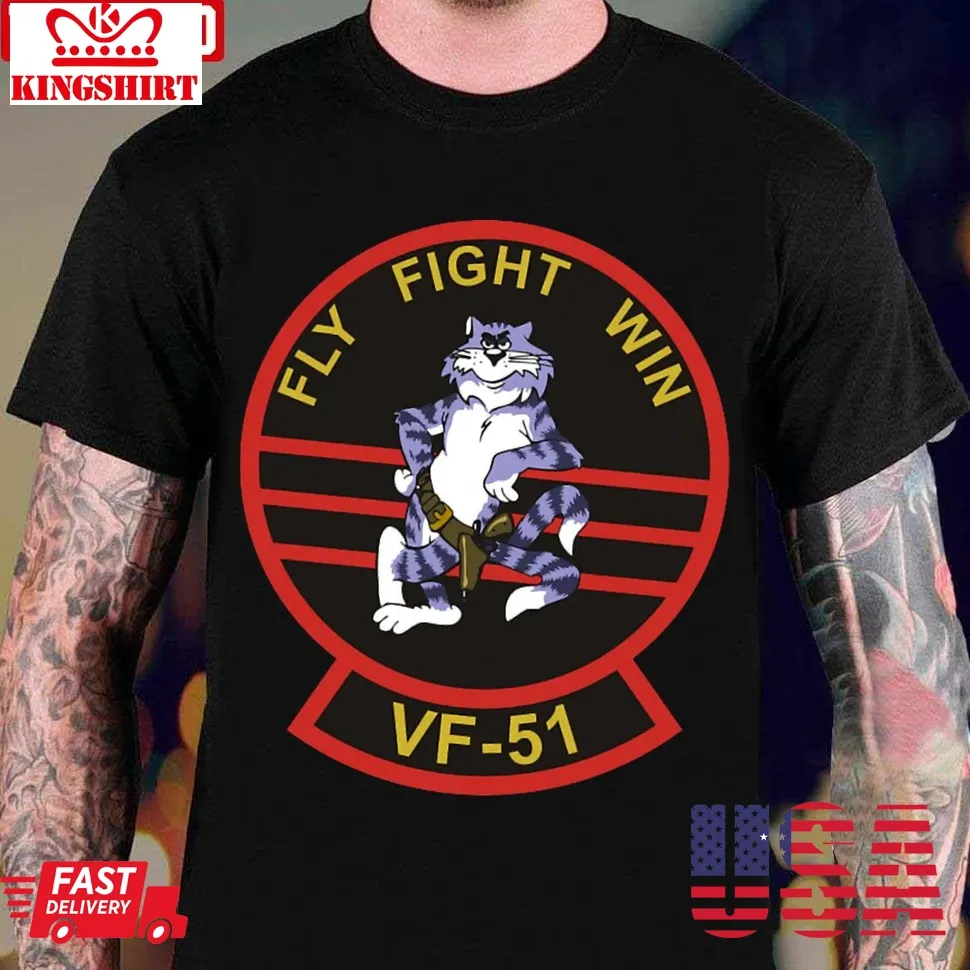 Tomcat Vf 51 Screaming Eagles Unisex T Shirt Unisex Tshirt