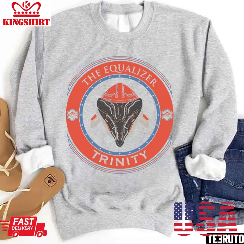 Trinity Rounded Warframe Unisex Sweatshirt Size up S to 4XL