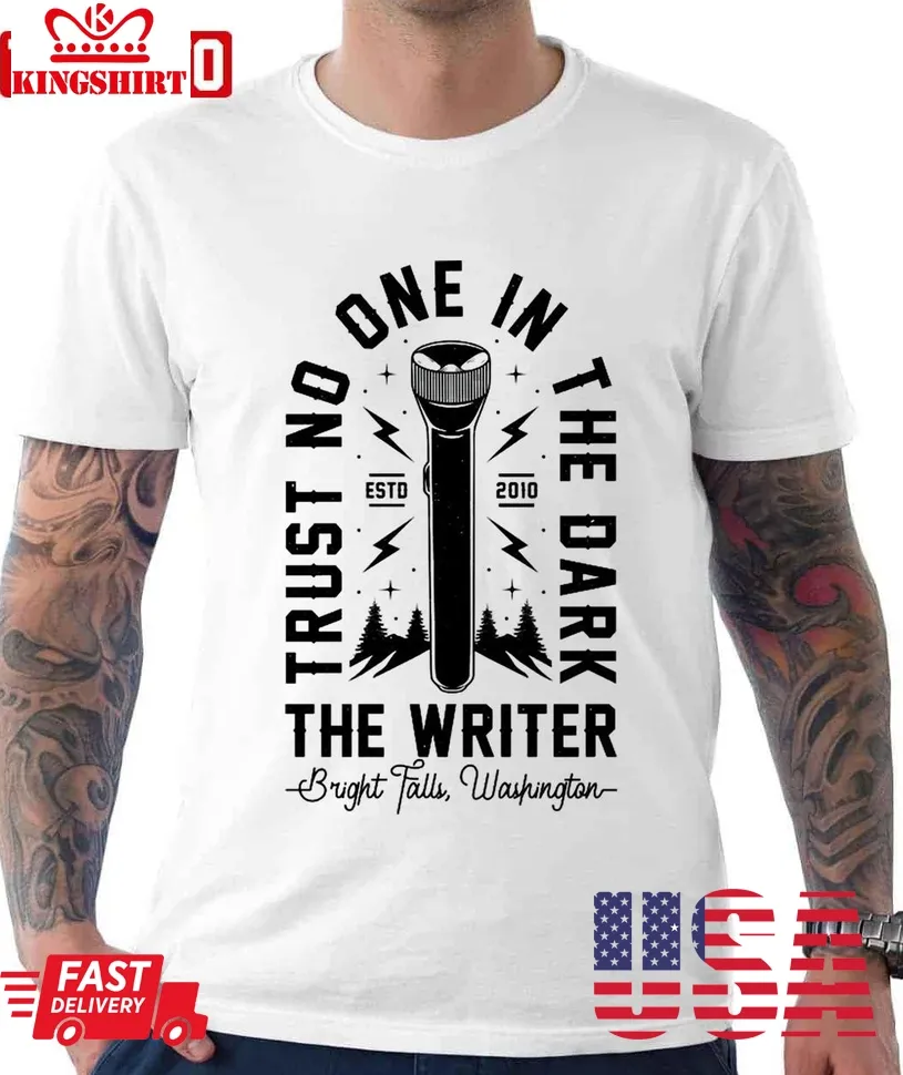 Trust No One In The Dark Alan Wake Unisex T Shirt Plus Size