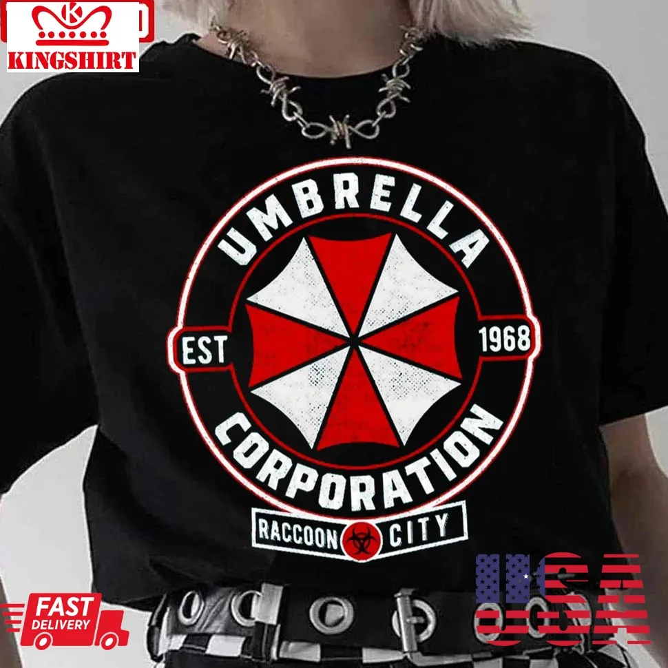 Umbrella Resident Evil Corporation Logo Unisex T Shirt Unisex Tshirt