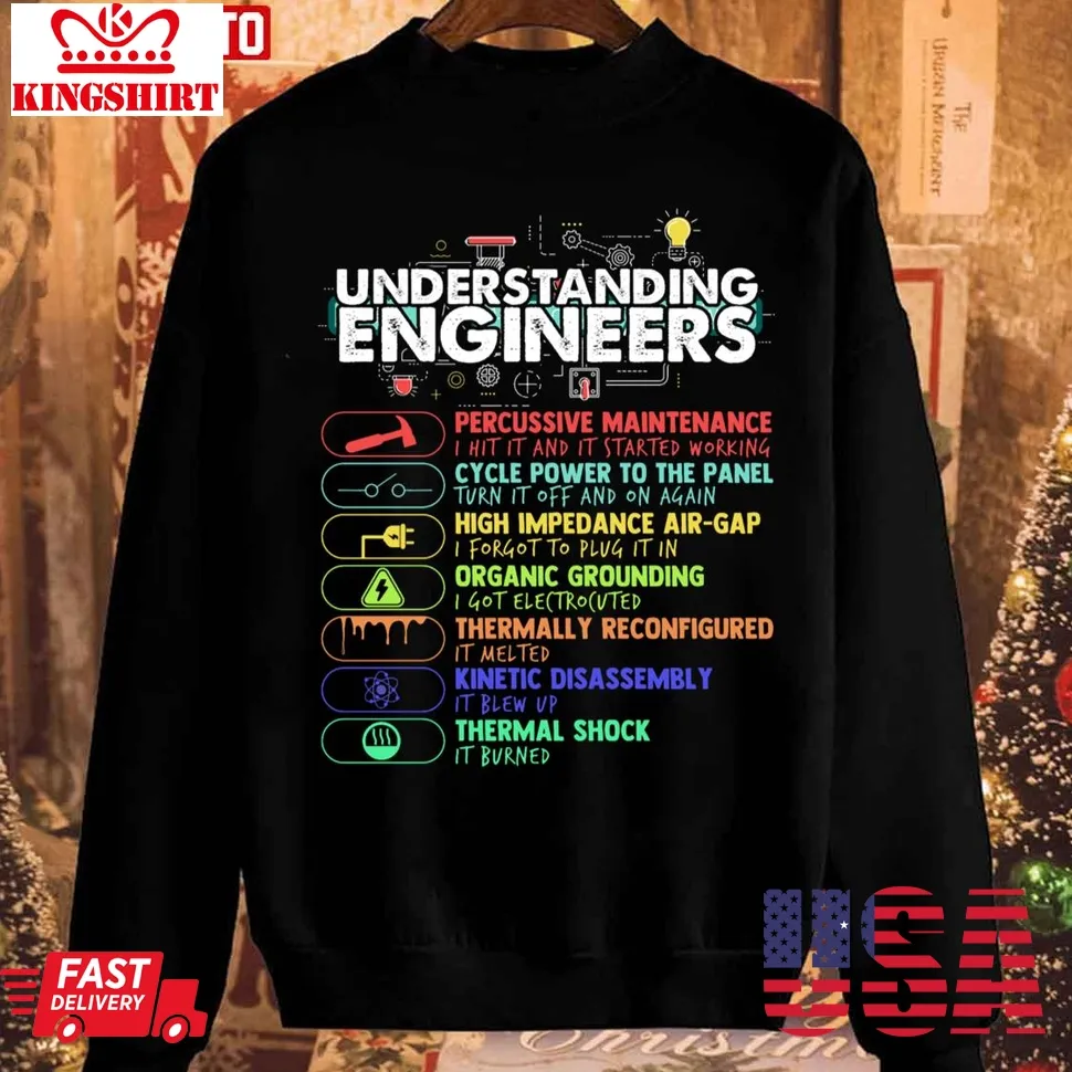 Understanding Engineers Funny Engineer Unisex Sweatshirt Plus Size
