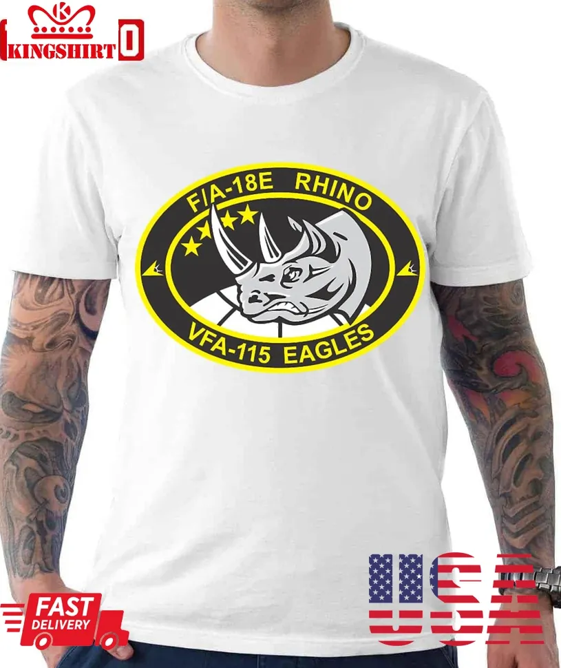 Vfa 115 Eagles Rhino Unisex T Shirt Plus Size