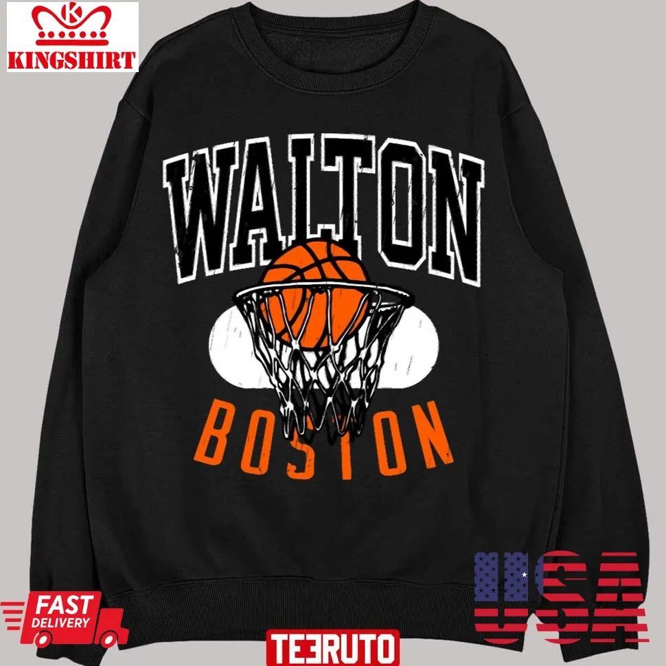 Vintage Boston 90'S Basketball Unisex Sweatshirt Plus Size