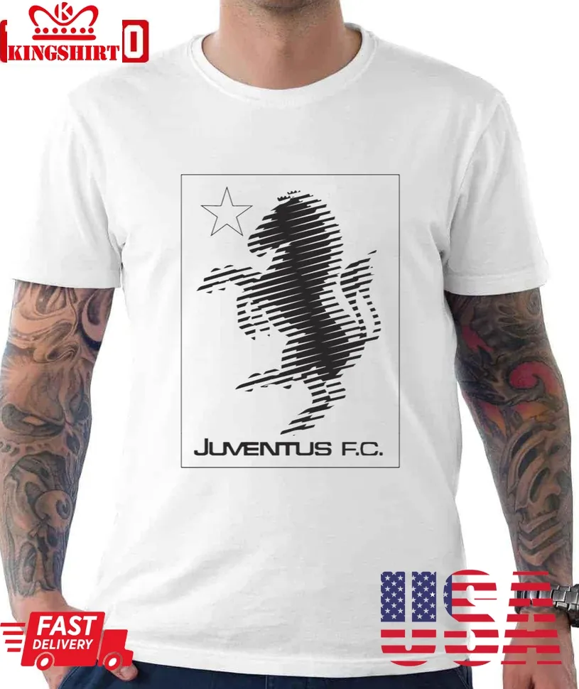 Vintage Juventus Logo Unisex T Shirt Size up S to 4XL