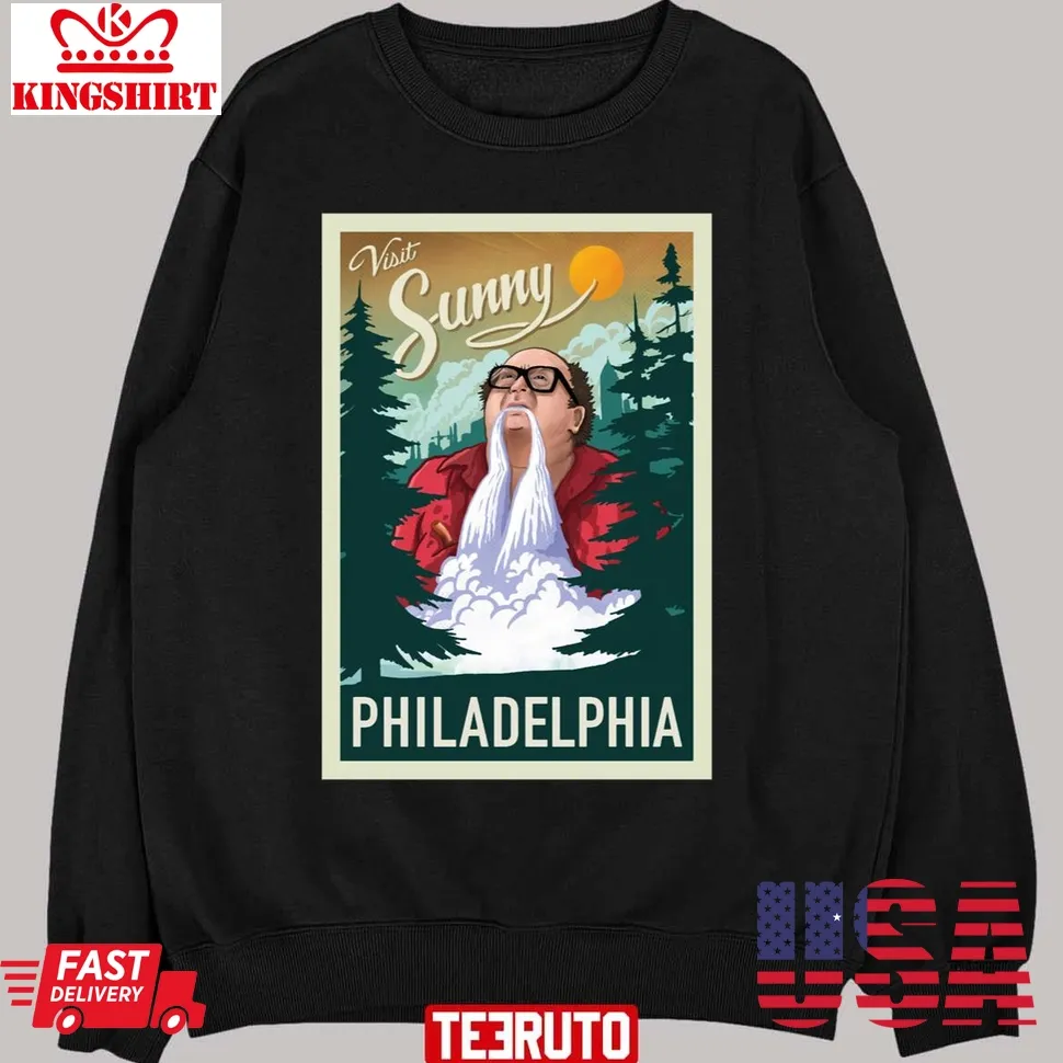 Visit Sunny Philadelphia Unisex T Shirt Unisex Tshirt