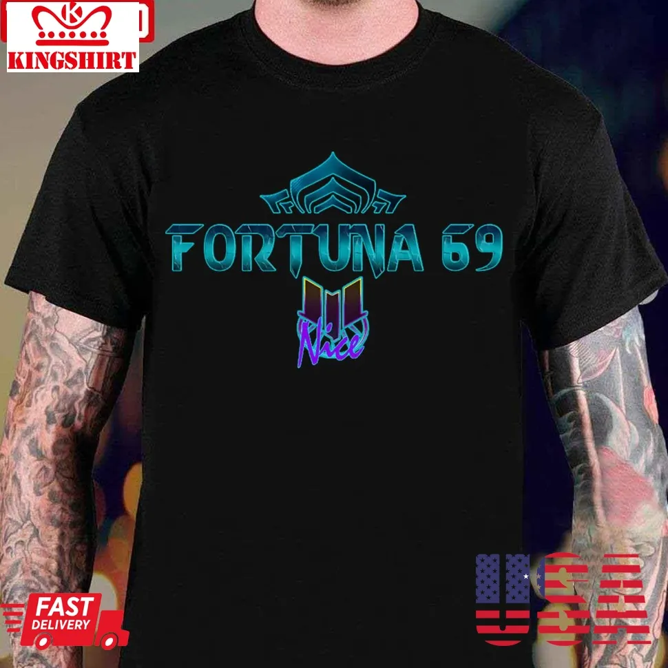 Warframe Fortuna 69 Unisex T Shirt Size up S to 4XL