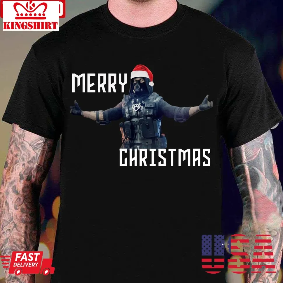 Warzone T Merry Christmas Unisex T Shirt Size up S to 4XL