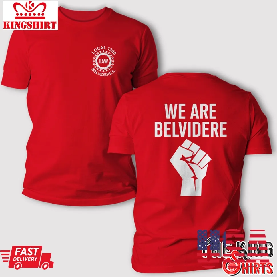 We Are Belvidere T Shirt Plus Size