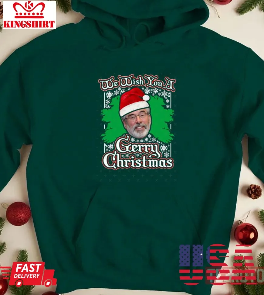 We Wish You A Gerry Christmas Unisex Sweatshirt Plus Size