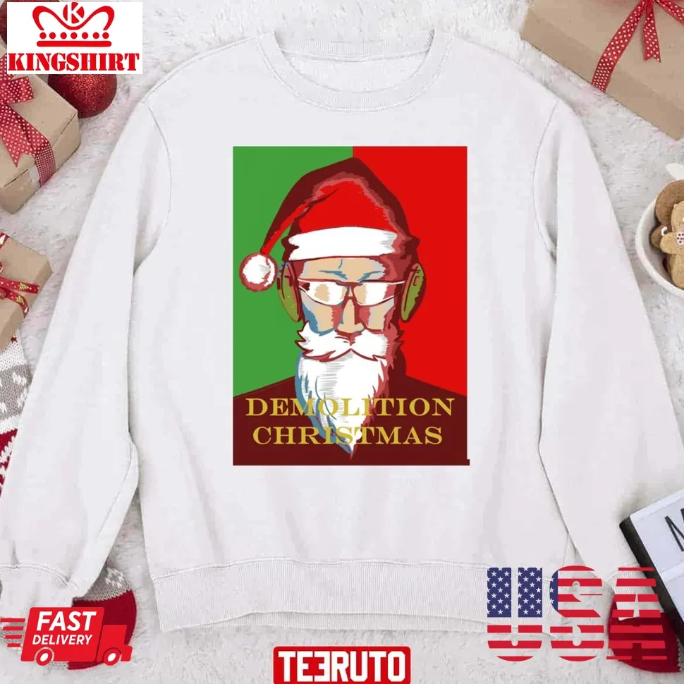 Welcome To Demolition Christmas 2023 Unisex Sweatshirt Plus Size