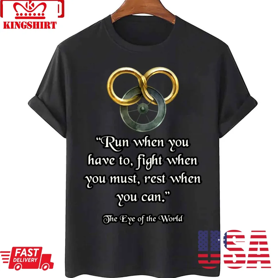 Wheel Of Time Quote Unisex T Shirt Plus Size
