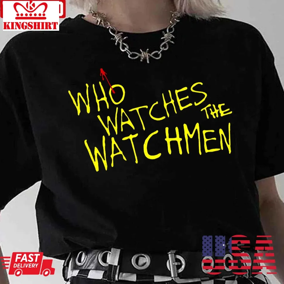 Who's The Watcher Watchmen Unisex T Shirt Size up S to 4XL