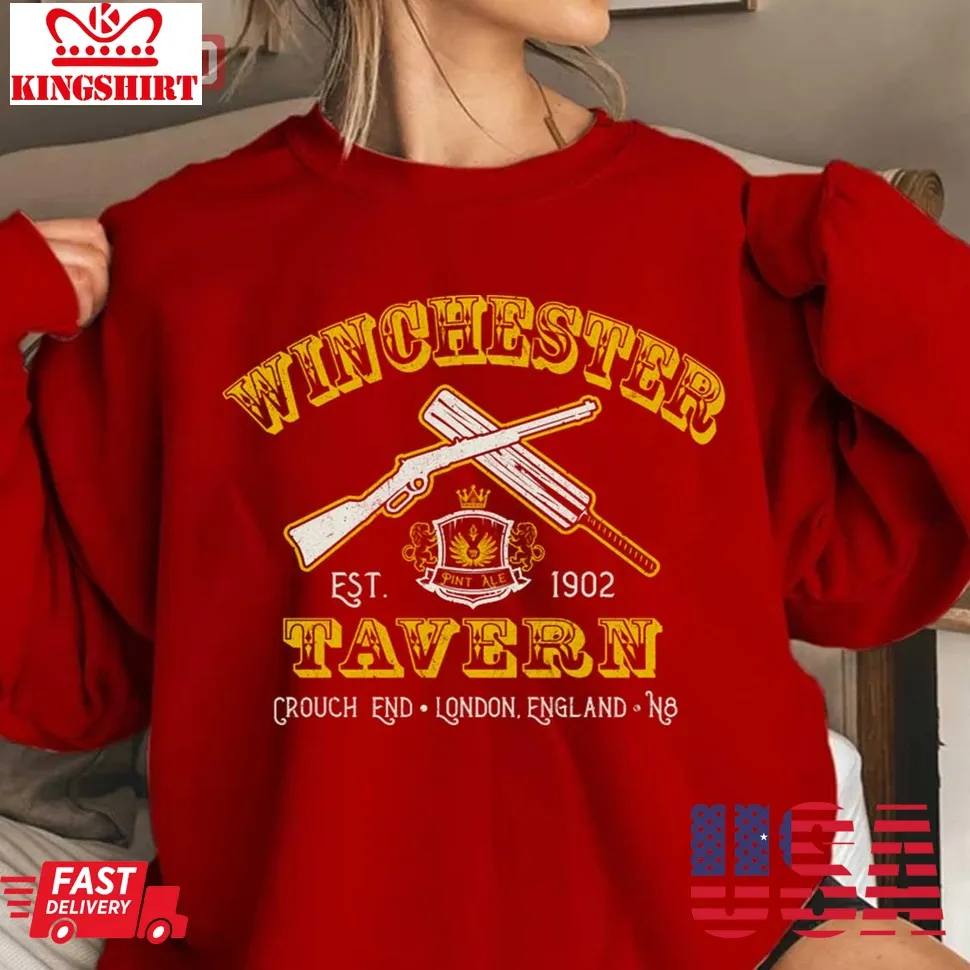 Winchester Tavern Unisex Sweatshirt Plus Size