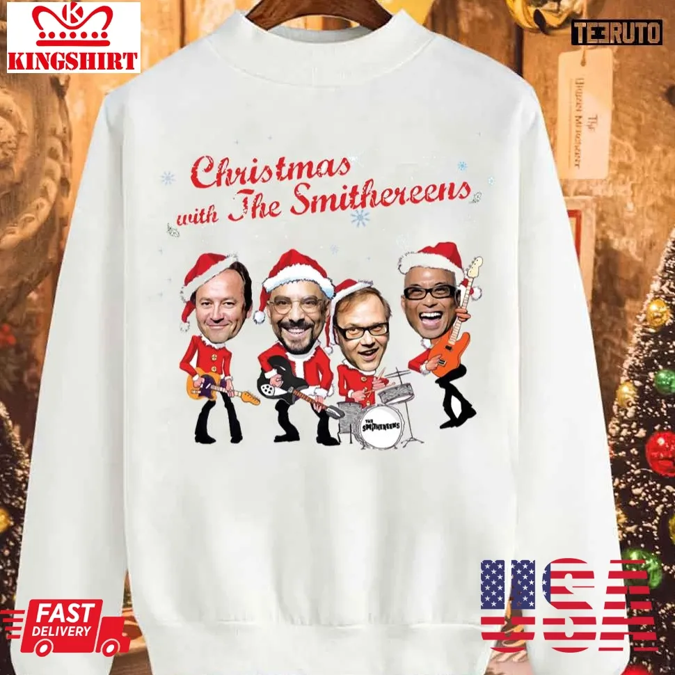 With The Smithereens Christmas Sweatshirt Unisex Tshirt