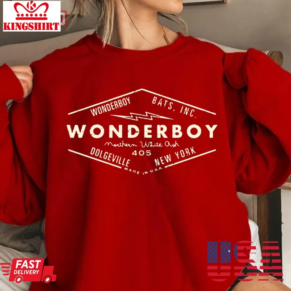 Wonderboy Bat Logo By  Buck Tee Originals Unisex Sweatshirt Plus Size
