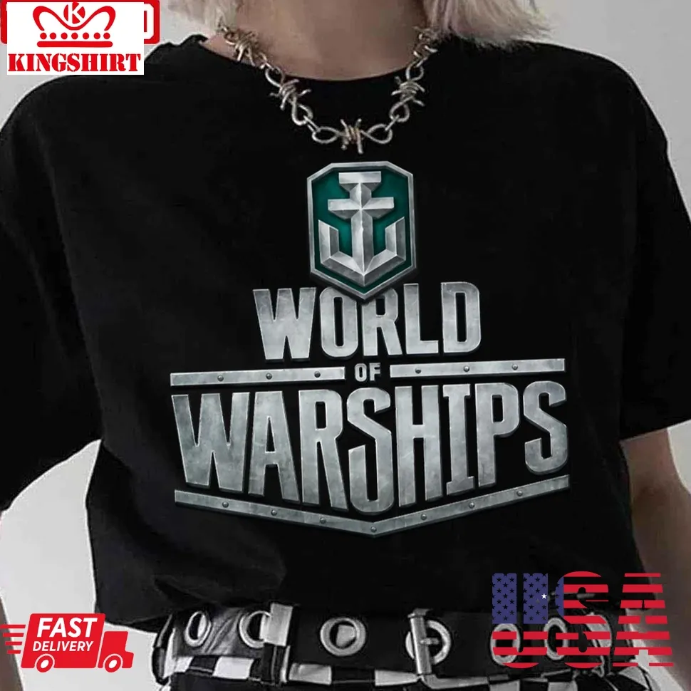 World Of Warships Rimworld Unisex T Shirt Size up S to 4XL